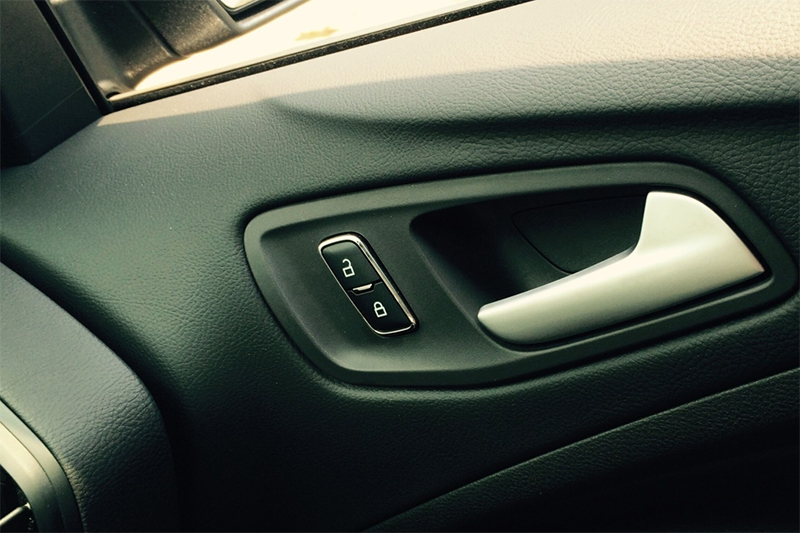 ABS Fényes krómozott Ford ajtó jobb és bal oldali zár előlap gyűrű 4. rész