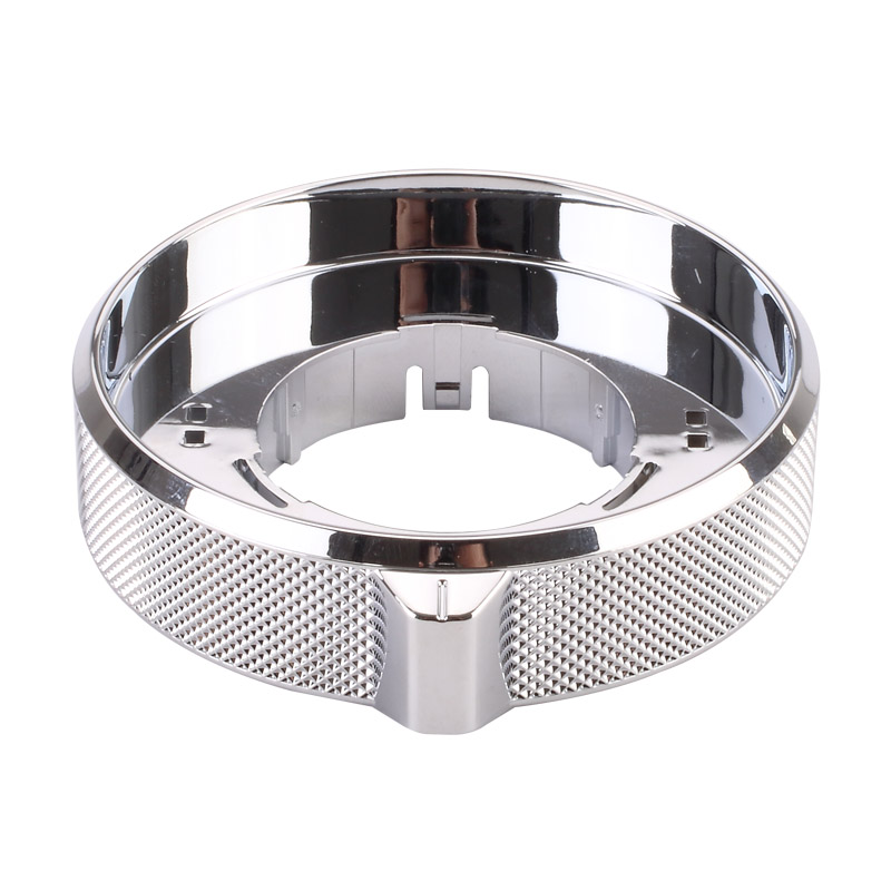 Knurled Ring with brigt chrome